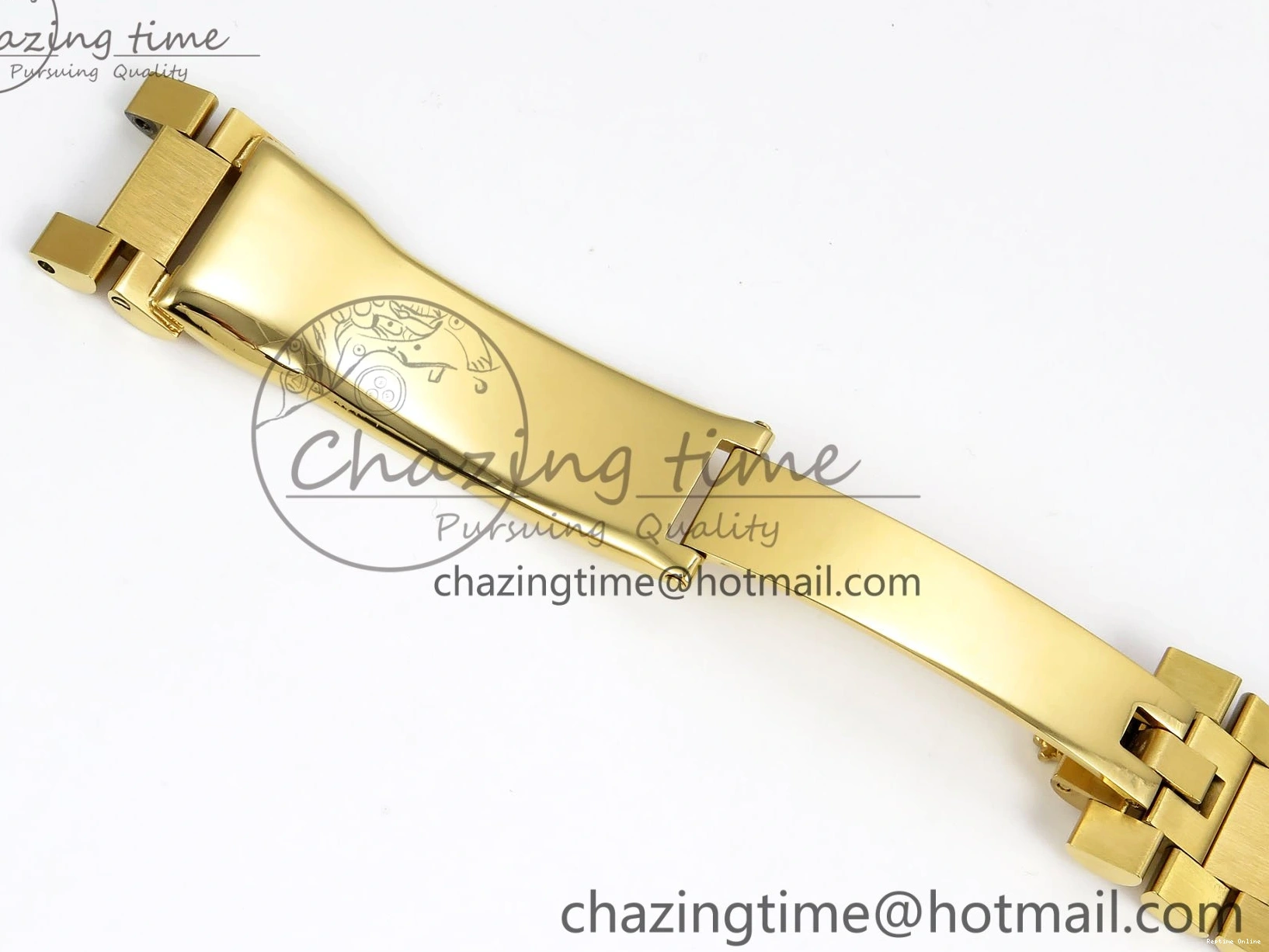 0212 Day Date 36 YG RAF 1:1 Best Edition Green Stone Roman Dial on YG Bracelet A Durable 1524